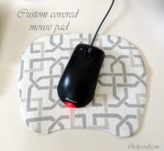 DIY Custom Covered Mouse Pad