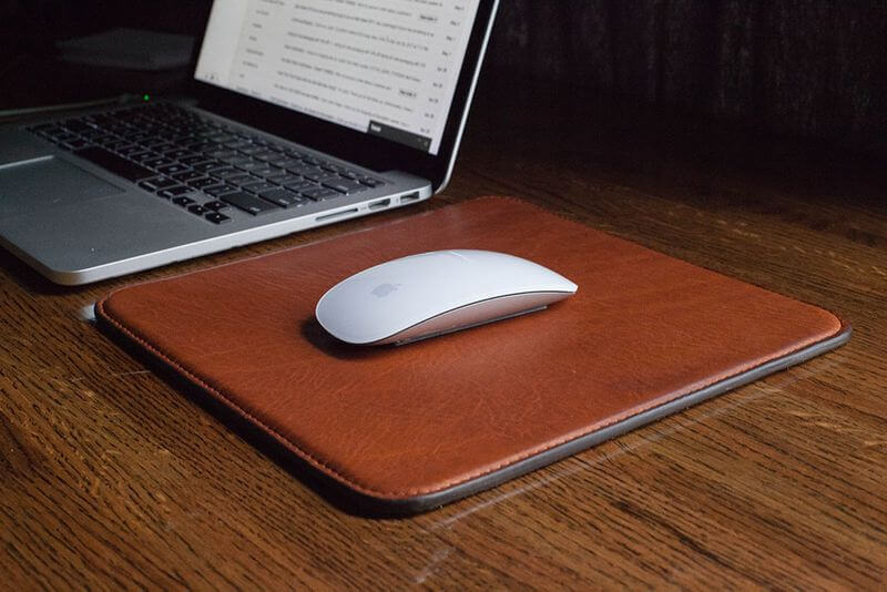 DIY Leather Mouse Pad