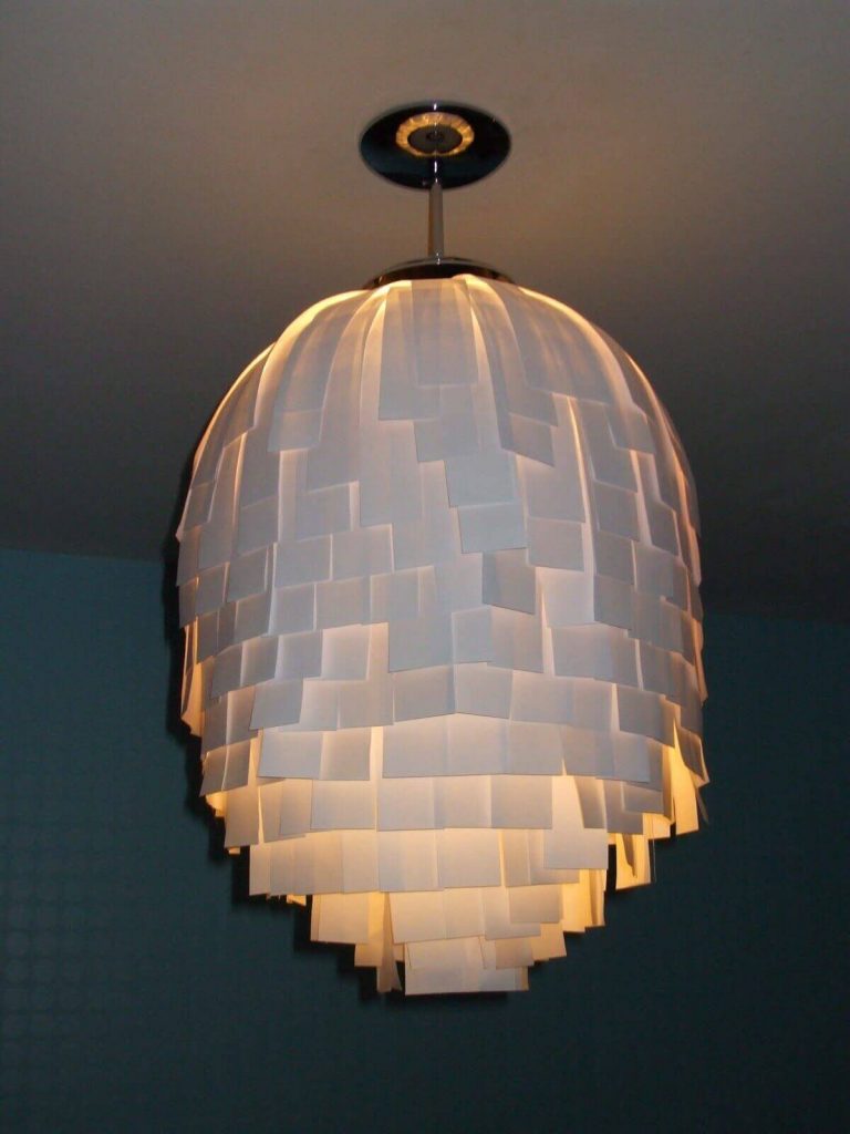 DIY Upcycled Lampshade