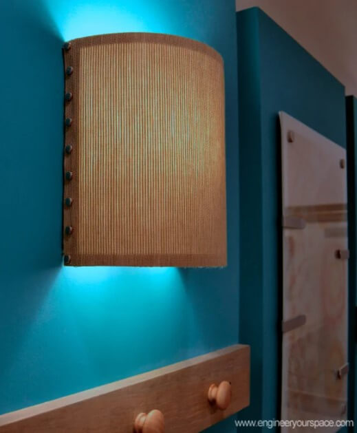 DIY Wall Lamp Lampshade