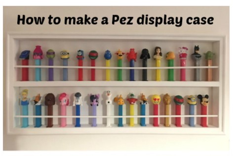 A PEZ DISPLAY CASE