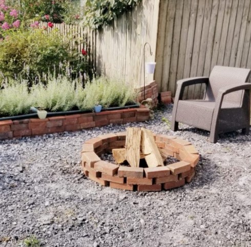 Brick Fire Pit