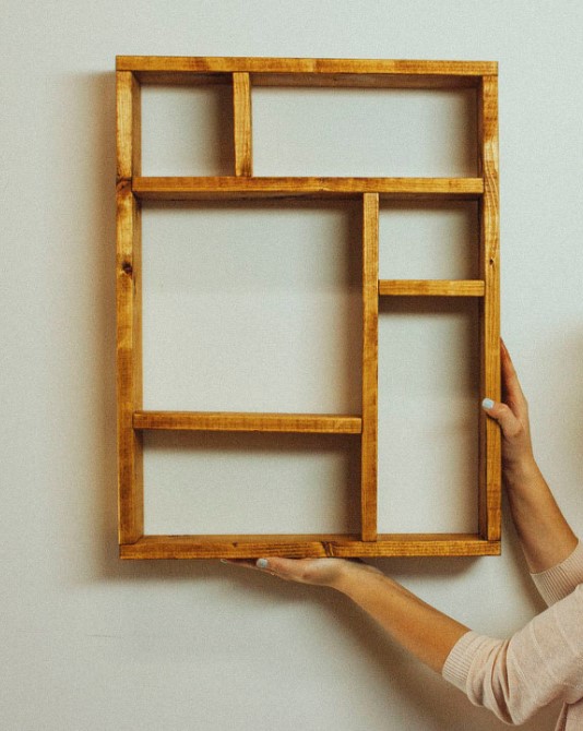 DIY Display Case Shelf