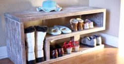 27 DIY Shoe Rack Designs for Your Stunning Shoe Collection