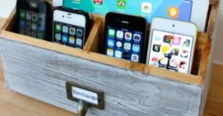 27 DIY Charging Station Ideas for a Tidy Workspace