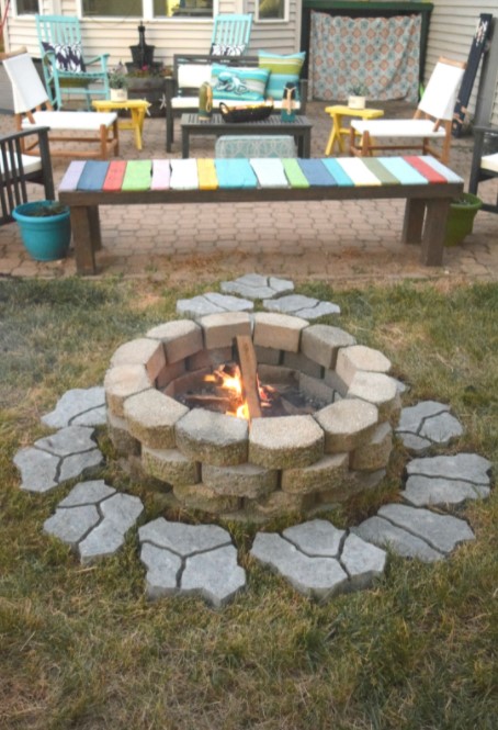 DIY Fire Pit for the Backyard