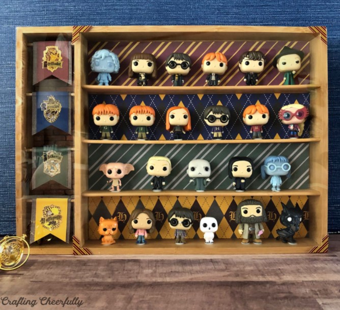 DIY Harry Potter Funko Pocket Pop Display Case