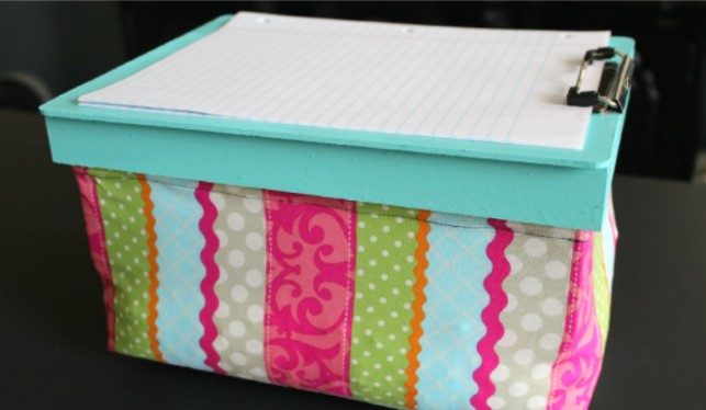 DIY Lap Desk with Storage A Back to School Project