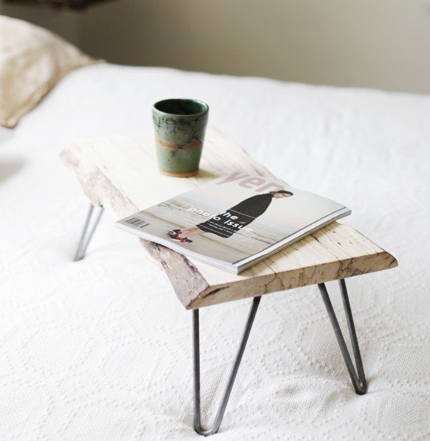 DIY Lap Desk with Wire Feet