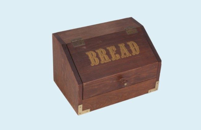 19 DIY Bread Box Ideas (Build, Makeover, Upcycle) – DIY Oak Bread DIY Oak Bread