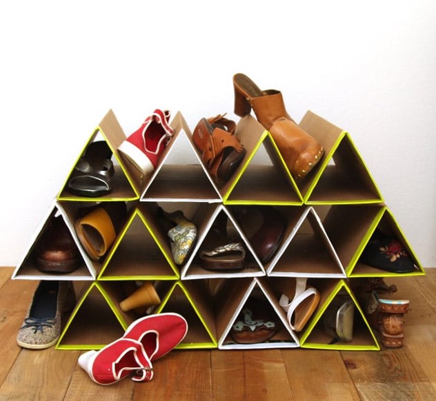 DIY SHOE RACK FOR 0