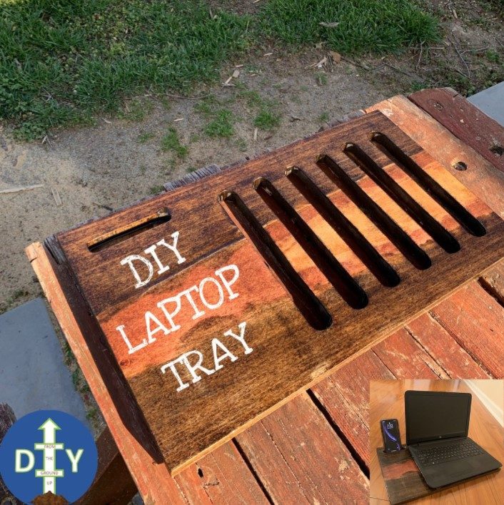 DIY Vented Lap Desk