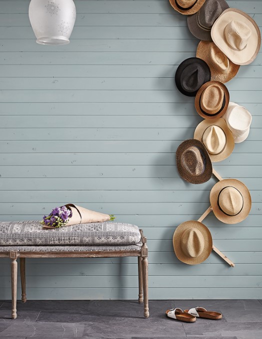 DIY Wall Mounted Hat Rack