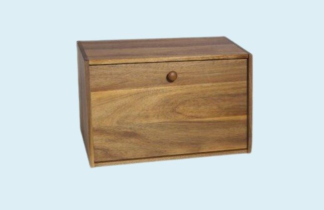 19 DIY Bread Box Ideas (Build, Makeover, Upcycle) – DIY Wooden Bread DIY Wooden Bread