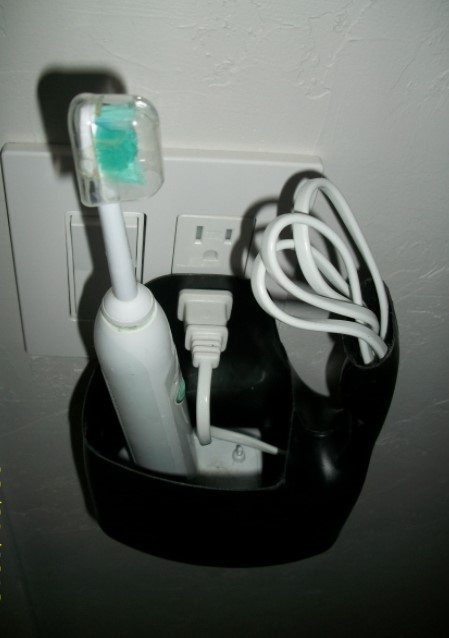 DIY charging station from detergent bottle