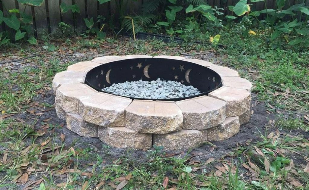 Decorative DIY Fire Pit