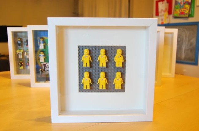 25 DIY Display Case Ideas to Show Your Favorite Stuff – Easy DIY Lego minifigurine display case Easy DIY Lego minifigurine display case