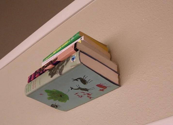 Invisible Book Shelf
