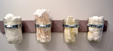 Mason Jar organizer 2