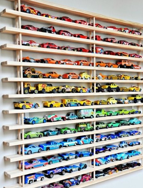25 DIY Display Case Ideas to Show Your Favorite Stuff – Matchbox Car Display Case Matchbox Car Display Case