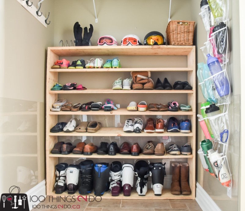 27 DIY Shoe Rack Designs for Your Stunning Shoe Collection – SUPER SIZED SHOE RACK SUPER SIZED SHOE RACK
