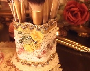 Toilet Paper Roll for your Make up Brush Holder