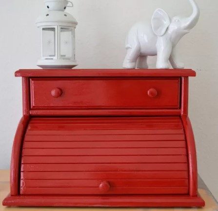19 DIY Bread Box Ideas (Build, Makeover, Upcycle) – Vintage Bread Box Refurbish Vintage Bread Box Refurbish