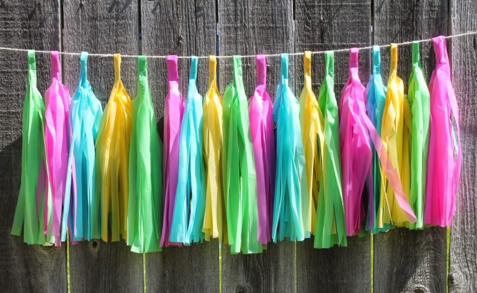 Weatherproof Outdoor Tassel Garland