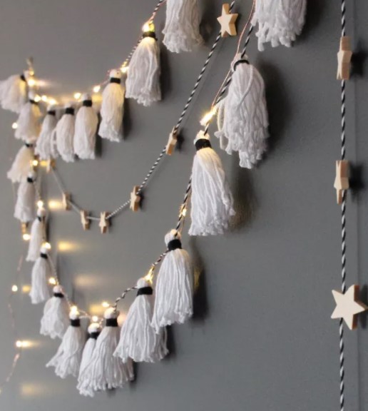 the Easiest DIY Tassel Garland Ever