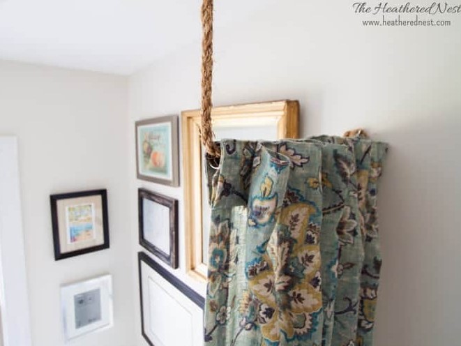 25 Functional DIY Room Divider Ideas with Free Plans – 10 Minute DIY Curtain Rod 10 Minute DIY Curtain Rod