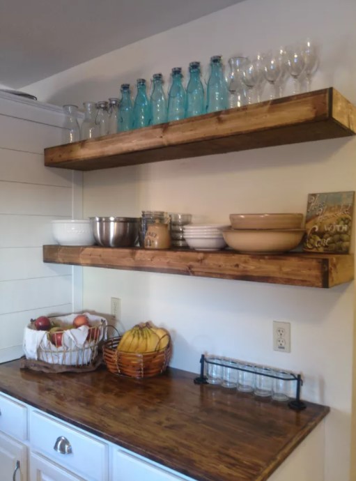 20 DIY Floating Shelves 1