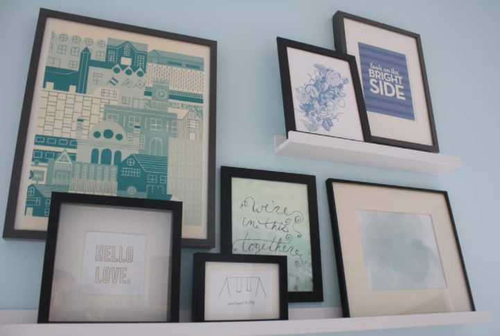 25 DIY Wall Art Ideas to Spruce Up Your Awkward Space – BEDROOM GALLERY WALL 2 BEDROOM GALLERY WALL 2