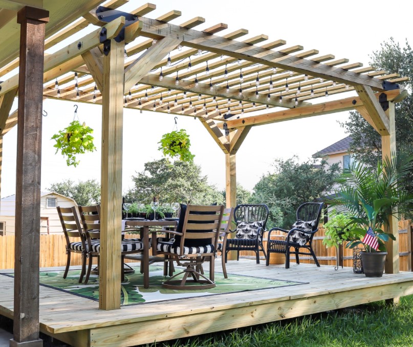 BUILD A PERGOLA