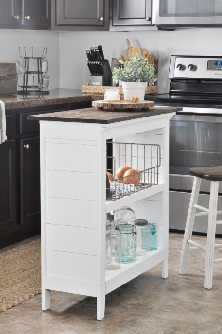 Bookshelf Kitchen Island