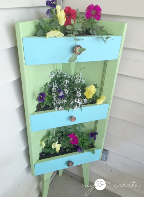 Corner Cabinet Planter