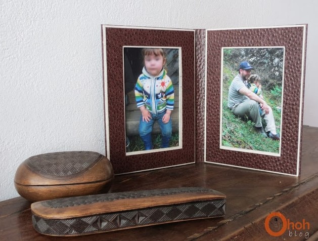 DIY Cardboard photo frame