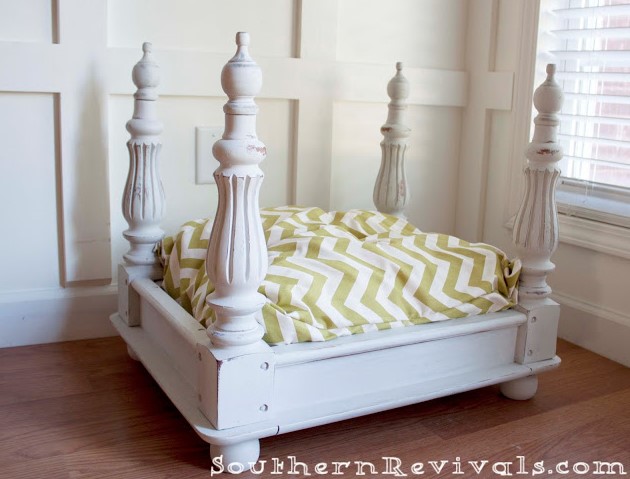 25 Comfortable DIY Dog Bed Ideas for Your Fur Baby – DIY END TABLE PET BED DIY END TABLE PET BED
