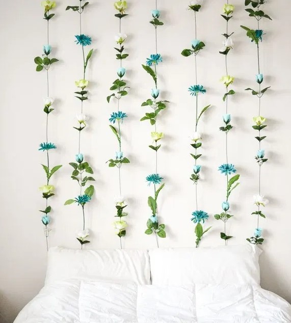 DIY FLOWER WALL 1