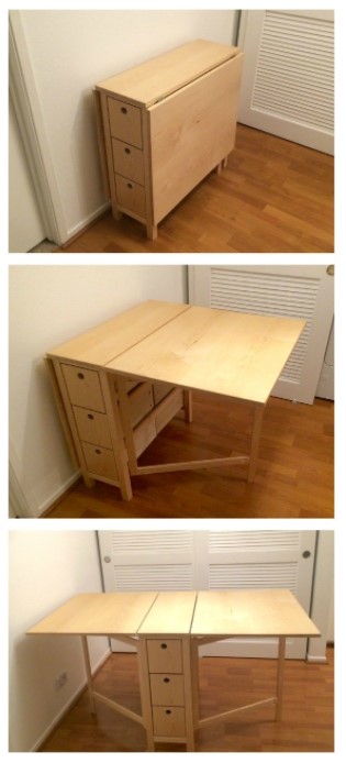 DIY Foldable Craft Table