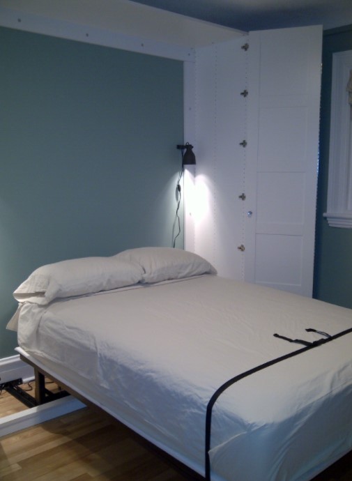25 DIY Murphy Bed Design Ideas (with Free Plans) – DIY Ikea Murphy Bed 1 DIY Ikea Murphy Bed 1