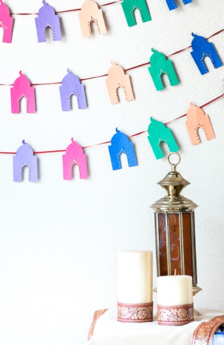 25 DIY Ramadan Decoration Ideas – Easy & Creative – DIY MASJID BANNER DIY MASJID BANNER