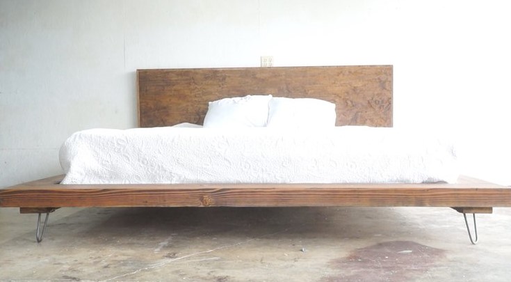 DIY MODERN PLATFORM BED