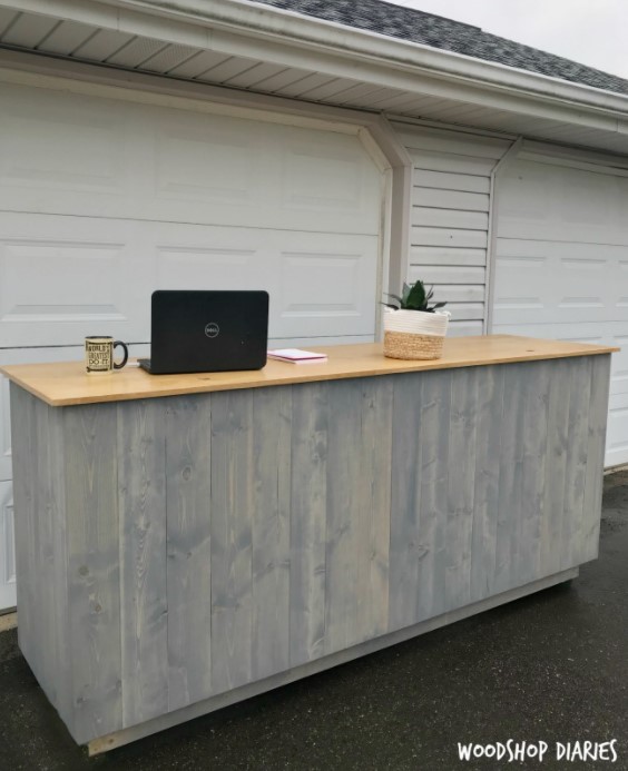 25 DIY Standing Desk Plans for Healthy & Productive Work – DIY STANDING DESK OR KIOSK DIY STANDING DESK OR KIOSK