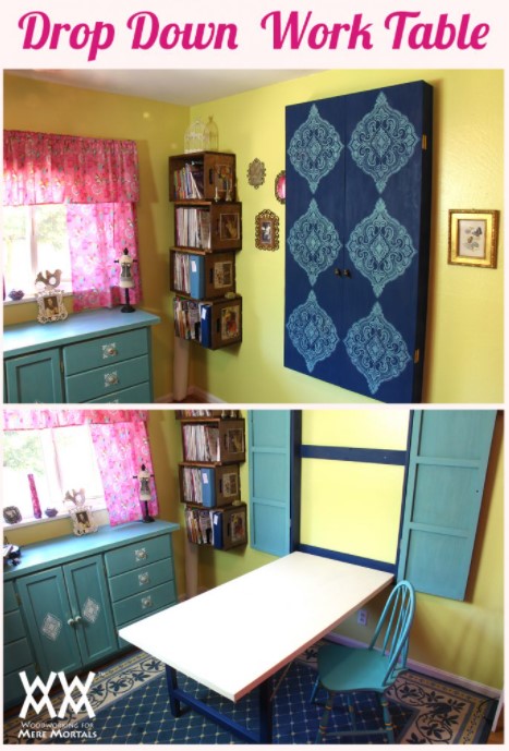 25 DIY Sewing Table Ideas to Spice Up Your Crafting Journey – DROP DOWN TABLE DROP DOWN TABLE