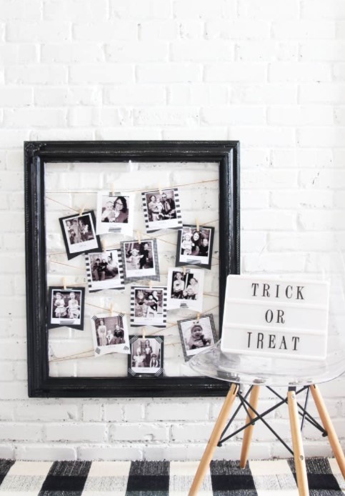 25 DIY Picture Frame Ideas (Quick and Easy!) – Display Halloween Pictures Display Halloween Pictures