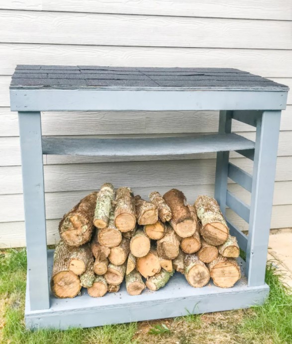 25 Best DIY Firewood Rack Ideas with Clever Designs – Easy DIY Firewood Rack With Roof Easy DIY Firewood Rack With Roof