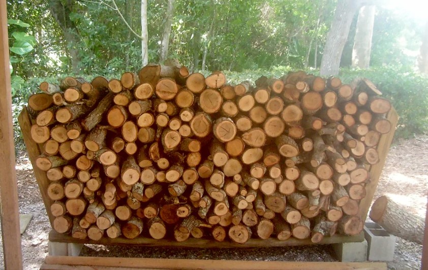 Firewood Rack Using No Tools