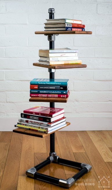 47 Easy Diy Bookshelf Ideas To Display, Free Folding Bookcase Plans