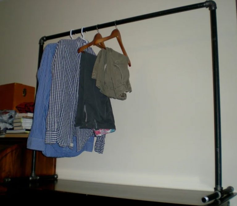 25 Best DIY Clothes Rack Ideas (Simple & Affordable)