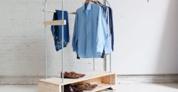 25 Best DIY Clothes Rack Ideas (Simple & Affordable)
